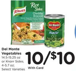 Ralphs Del Monte Vegetables offer