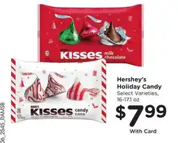 Ralphs Hershey's Holiday Candy offer