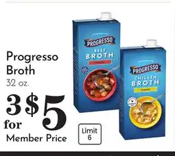 Pavilions Progresso Broth offer