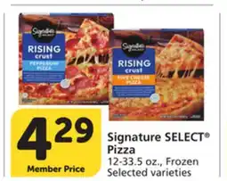 Albertsons Signature SELECT Pizza offer