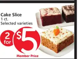 Albertsons Cake Slice offer