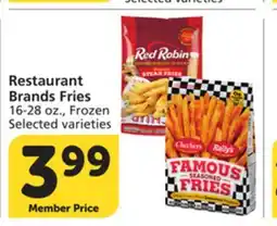 Albertsons Restaurant Brands Fries offer