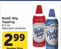 Albertsons Reddi Wip Topping offer