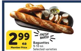 Albertsons Baguettes offer