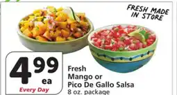 Albertsons Fresh Mango or Pico De Gallo Salsa offer