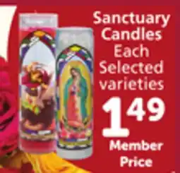 Albertsons Sanctuary Candles offer