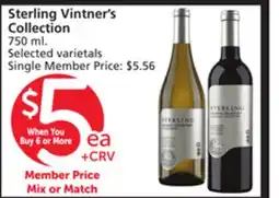 Albertsons Sterling Vintner's Collection offer