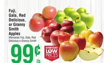 Smart & Final Fuji, Gala, Red Delicious, or Granny Smith Apples offer