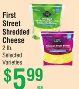Smart & Final First Street Shredded Cheese offer