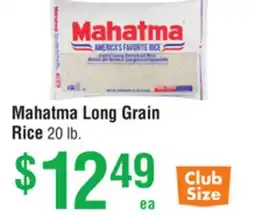 Smart & Final Mahatma Long Grain Rice offer