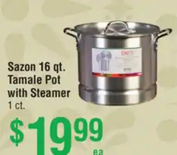 Smart & Final Sazon 16 qt. Tamale Pot with Steamer offer