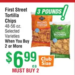 Smart & Final First Street Tortilla Chips offer
