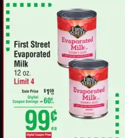 Smart & Final First Street Evaporated Milk offer