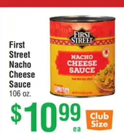 Smart & Final First Street Nacho Cheese Sauce offer