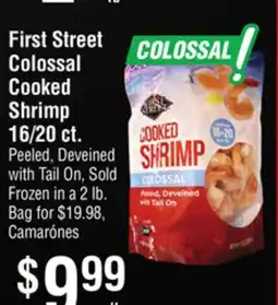 Smart & Final First Street Colossal Cooked Shrimp offer
