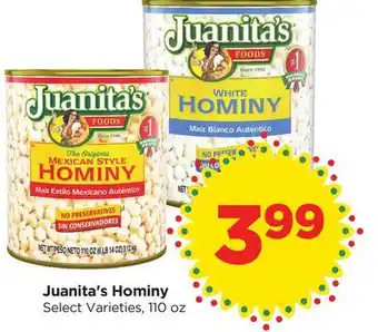 Food 4 Less Juanita's Hominy offer
