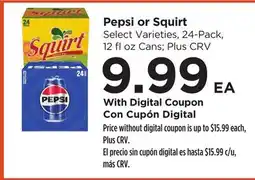 Food 4 Less Pepsi or Squirt offer