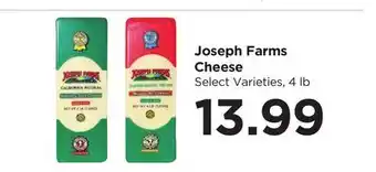 Food 4 Less Joseph Farms Cheese offer