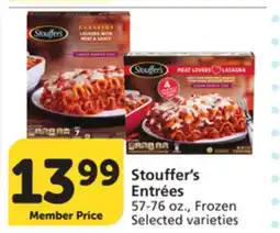 Vons Stouffer's EntrΓ©es offer