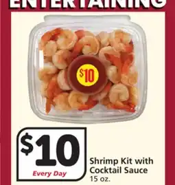 Vons Shrimp Kit with Cocktail Sauce offer