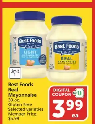 Vons Best Foods Real Mayonnaise offer