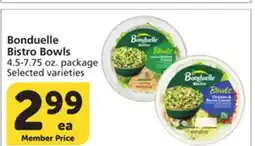 Vons Bonduelle Bistro Bowls offer