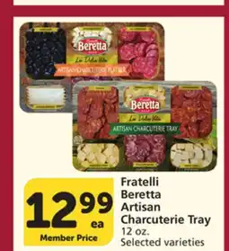 Vons Fratelli Beretta Artisan Charcuterie Tray offer