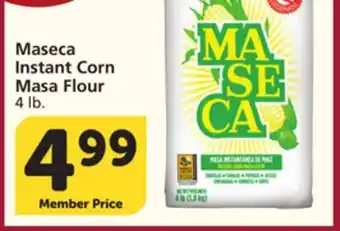 Vons Maseca Instant Corn Masa Flour offer