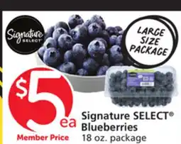 Vons Signature SELECT Blueberries offer