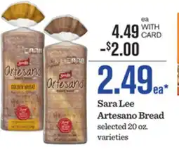 Mariano's Sara Lee Artesano Bread offer