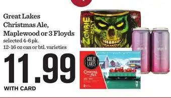 Mariano's Great Lakes Christmas Ale, Maplewood or 3 Floyds offer