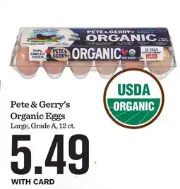 Mariano's Pete & Gerry's Organic Eggs offer
