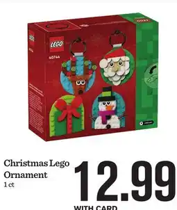 Mariano's Christmas Lego Ornament offer