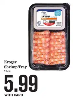 Mariano's Kroger Shrimp Tray offer