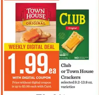Mariano's Club or Town House Crackers offer