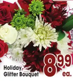 Jewel-Osco Holiday Glitter Bouquet offer