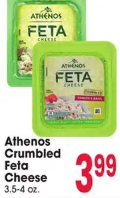 Jewel-Osco Athenos Crumbled Feta Cheese offer