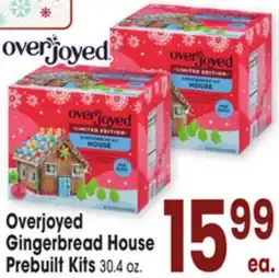 Jewel-Osco Overjoyed Gingerbread House Prebuilt Kits offer