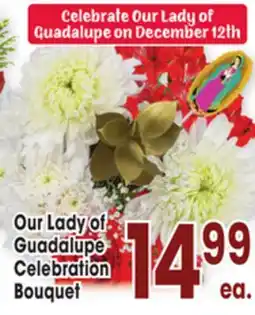 Jewel-Osco Our Lady of Guadalupe Celebration Bouquet offer