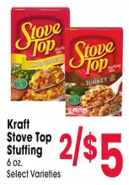 Jewel-Osco Kraft Stove Top Stuffing offer