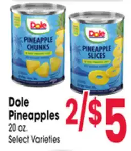 Jewel-Osco Dole Pineapples offer