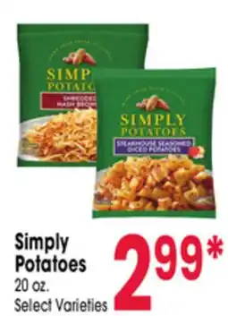 Jewel-Osco Simply Potatoes offer