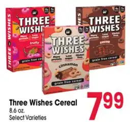 Jewel-Osco Three Wishes Cereal offer