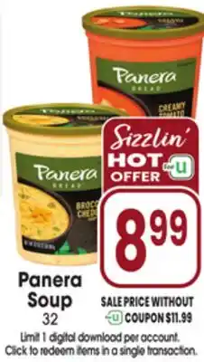 Jewel-Osco Panera Soup offer