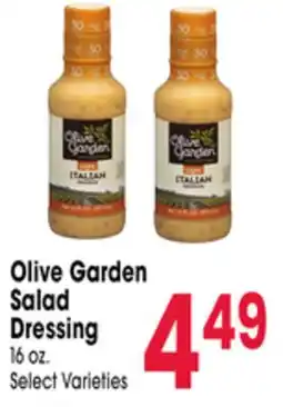 Jewel-Osco Olive Garden Salad Dressing offer