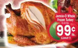 Jewel-Osco Jennie-O Whole Frozen Turkey offer