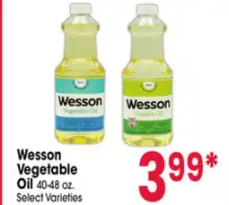 Jewel-Osco Wesson Vegetable Oil offer
