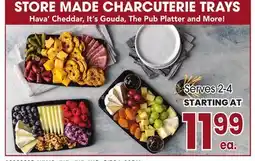 Jewel-Osco STORE MADE CHARCUTERIE TRAYS offer