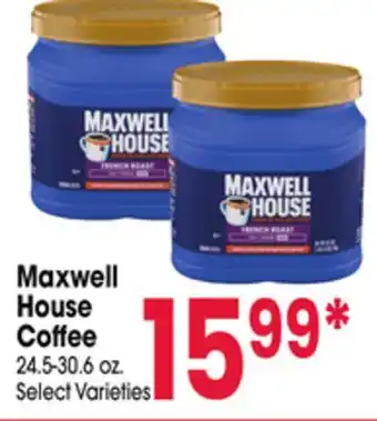 Jewel-Osco Maxwell House Coffee offer