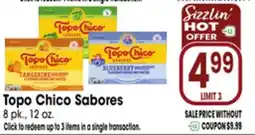 Jewel-Osco Topo Chico Sabores offer